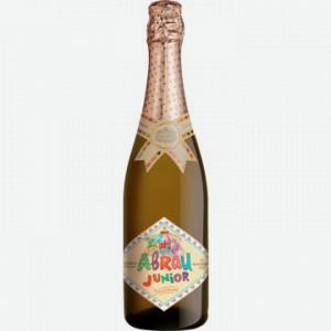 Напиток АБРАУ ДЖУНИОР золотое, с соком из винограда, безалкогольный, сильногазированный, 0.75л