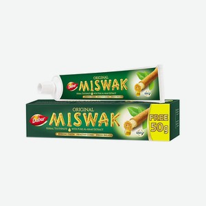 Зубная паста DABUR Miswak Herbal, 120+50 г