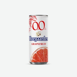 Напиток пивной Hoegaarden безалкогольный грейпфрут, 0.33л Россия