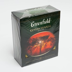 Чай черный GREENFIELD Kenyan Sunrise, 100 пакетиков*2 г