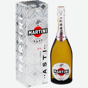 Вино игристое MARTINI Asti Мартини Асти бел. сл. п/у, Италия, 0.75 L