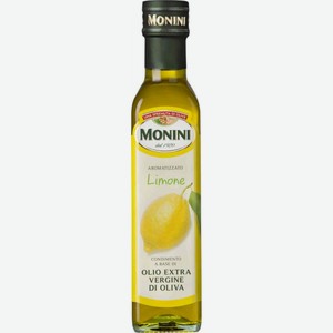 Масло оливковое Monini нерафинированное с ароматом Лимона, 0,25 л
