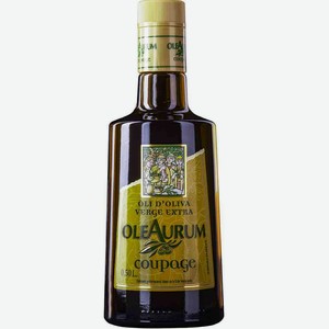 Масло оливковое Oleaurum Coupage Verge Extra нерафинированное, 0,5 л