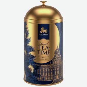 Чай РИЧАРД черный, королевское чаепитие, ж/б, 0.06кг