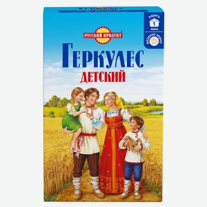 Хлопья овсяные Русский продукт детские, 350г Россия