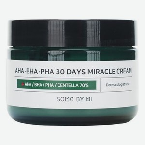 Регенерирующий крем для проблемной кожи лица AHA-BHA-PHA 30 Days Miracle Cream 60г