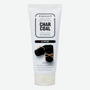 Маска-пленка для лица с древесным углем Char Coal Pure Clean Peel Off Pack 180мл