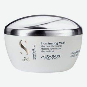 Маска для нормальных волос, придающая блеск Semi Di Lino Diamond Illuminating Mask 200мл: Маска 200мл