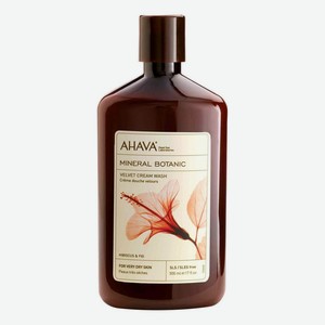 Крем для душа Гибискус и инжир Mineral Botanic Velvet Cream Wash Hibiscus & Fig 500мл