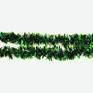Елочное украшение Santa s World мишура зеленый 2,7м (9см)