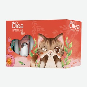 Набор подарочный женский Olea Hand Care Cats (Крем д/рук 30мл 3шт)
