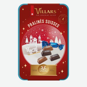 Шоколадные конфеты VILLARS ассорти с начинками  Репродукции рекламных плакатов начала ХХ века. Колле