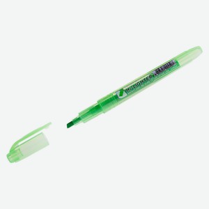Текстовыделитель Crown Multi Hi-Lighter зеленый, 1-4 мм