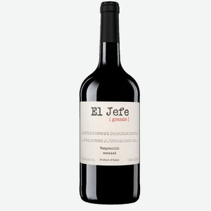 Вино El Jefe Grande красное сухое, 1л Испания