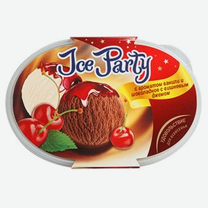 Мороженое «Колибри» Вишнево-шоколадное Ice Party, 450 г