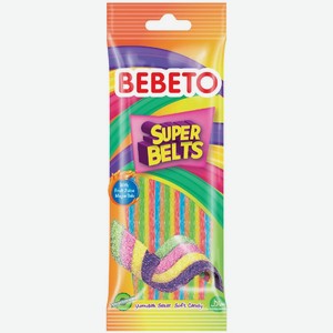 Жевательный мармелад Bebeto super belts 75г