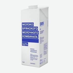 Молоко ультрапастеризованное 3,2% тва edge 0,975л