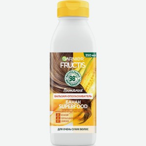 Бальзам-ополаскиватель Питание для очень сухих волос Банан Superfood 380 мл