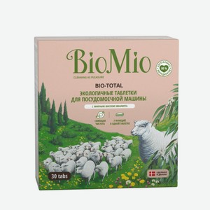 Таблетки для Пмм с маслом эвкалипта Bio-Total 30 шт BioMio