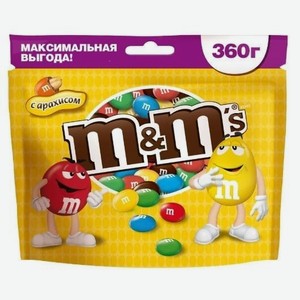 Шоколад с арахисом M&Ms
