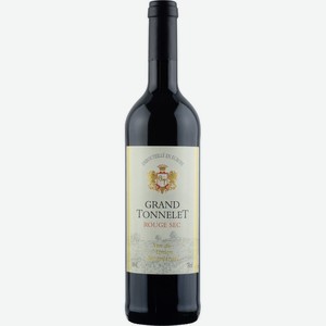 Вино LOCAL EXCLUSIVE ALCO Гранд Тоннелет орд. кр. сух., Франция, 0.75 L