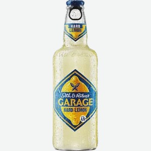 Пивной напиток Garage Hard Lemon 4,6%, 0,4 л