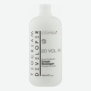 Крем-проявитель для окрашивания волос Color Cream Developer 6% (20 vol): Крем-проявитель 1000мл