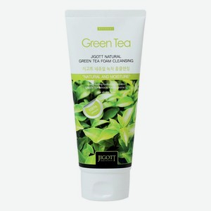 Пенка для умывания с экстрактом зеленого чая Natural Green Tea Foam Cleansing 180мл