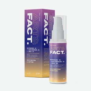 ART&FACT Матирующий и увлажняющий флюид для лица для жирной кожи с матмарином 4% 50