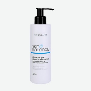 LIV DELANO Гель-мусс для глубокого очищения Skin Balance 200