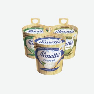 Сыр ALMETTE в ассортименте 150г