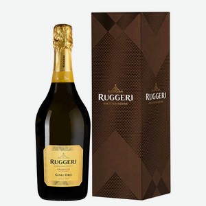 Игристое вино Prosecco Giall oro в подарочной упаковке 0.75 л.