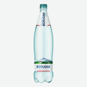 Вода минеральная природная Borjomi газированная лечебно-столовая 1 л