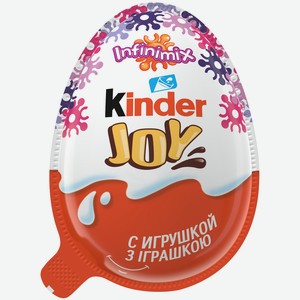 Яйцо шоколадное для девочек Kinder Joy