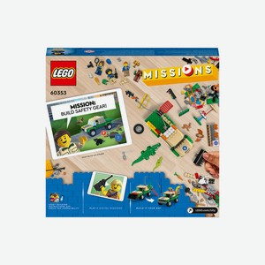 Конструктор LEGO CITY Арт.60353  Миссии по спасению диких животных 