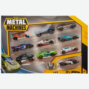 Машинка Metal Machines Набор 10 штук