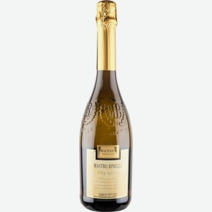 Вино игристое Mastro Binelli Premium Malvasia белое полусладкое 7,5 % алк., Италия, 0,75 л