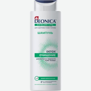 Шампунь для волос Detox очищение 380мл Deonica Россия