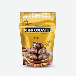 Финики Chocodate с миндалем в молочном шоколаде Оаэ 100г