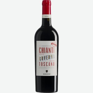 Вино Governo Chianti Тоскана красное сухое 13% 750мл
