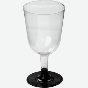 Набор одноразовых бокалов для вина "кристалл" 0.2л (6 шт) 0.2л