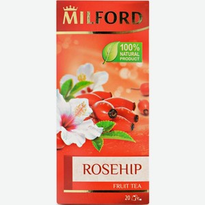 Чай фруктовый Milford Rosehip фруктовый шиповник 20 пак