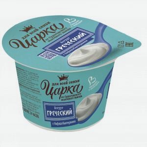Йогурт ЦАРКА греческий, 6%, 140г
