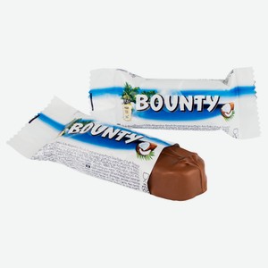 Конфеты шоколадные Bounty Minis с мякотью кокоса, вес цена за 100 г