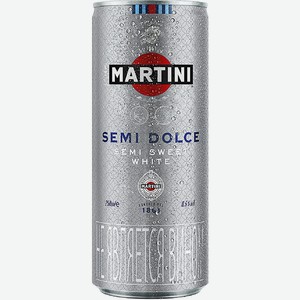 Напиток Martini Semi Dolce белый сладкий 250мл