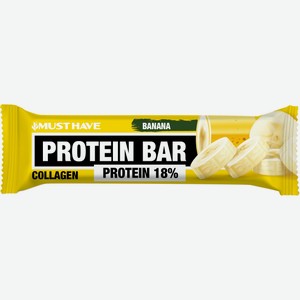Батончик  Протеин бар  белково-злаковый банан 50г