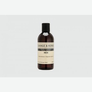 Шампунь для жирных волос из крапивы SAVAGE & HERBS Herbal Nettle Shampoo, Sebum And Volume 250 мл