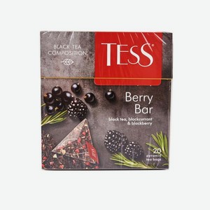 Чай TESS Черный Berry Bar 20п*1.8г к/уп