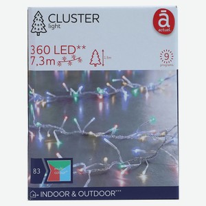 Электрогирлянда Кластер Actuel 360 LED, 7,3 м