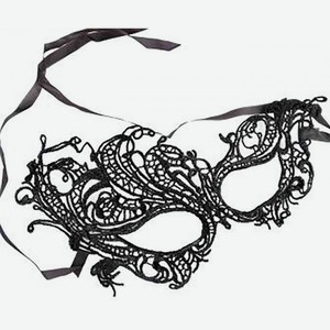Маскарадная маска Феникс Презент с лентой, 20,5×10,5×3 см